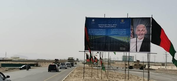 د کندهار — سپین بولدک د دویم لین سړک د پرانست غونډي مراسمو چمتوالی