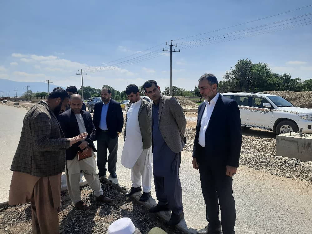 Deputy Minister of Protection & Maintenance visited Mazar-e-Sharif Ring Road