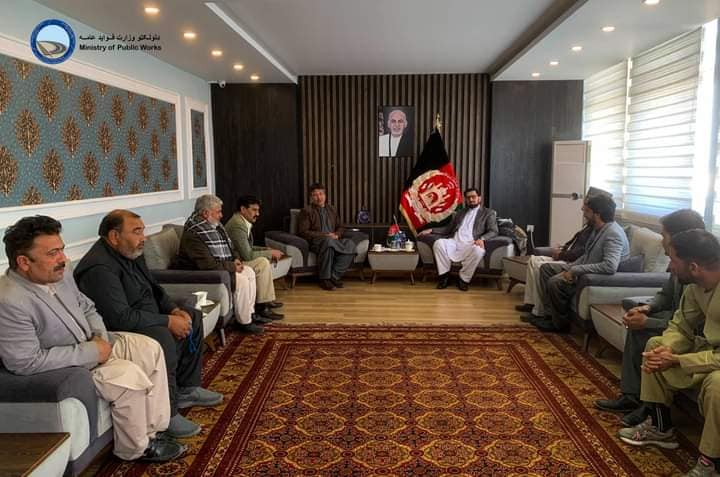 د افغانستان د قزلباشانو شورا غړو له ټولګټو وزير سره ليدنه وکړه