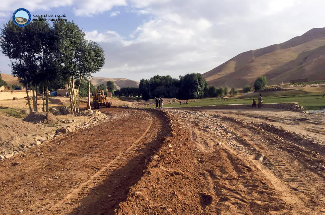 Ghor: The project of Sarjangal Village's road reaches 28% physical progress