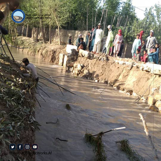 Taliban destroyed a bridge and two culverts in Kunduz