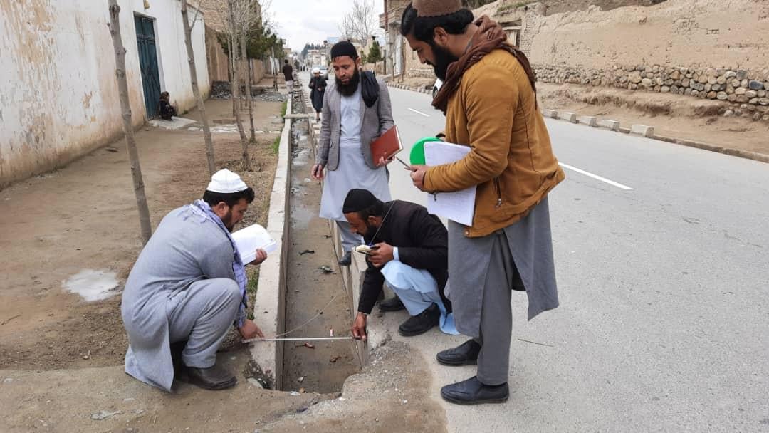 د تالقانو ښار دننه سړک او د بګرام له دوه لارې - جبل السراج پورې د سړک پروژې تفتیش کیږي