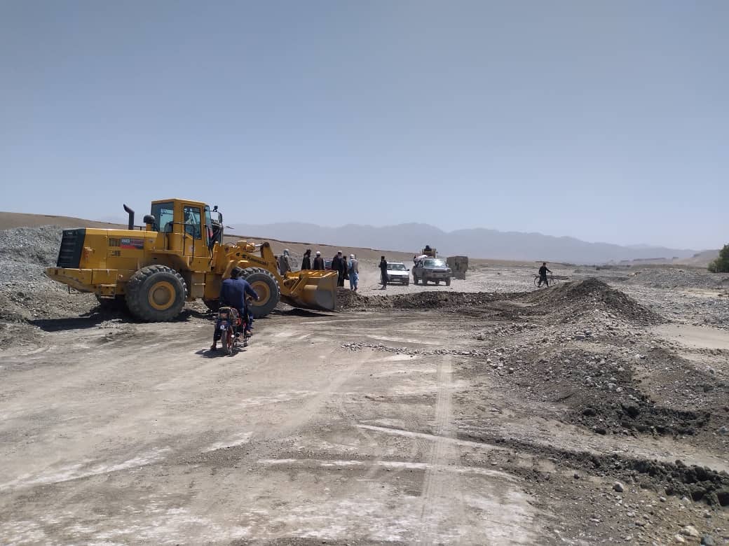 د کابل ـ پکتیا لویې لارې ویجاړې برخې ترمیم شوې 