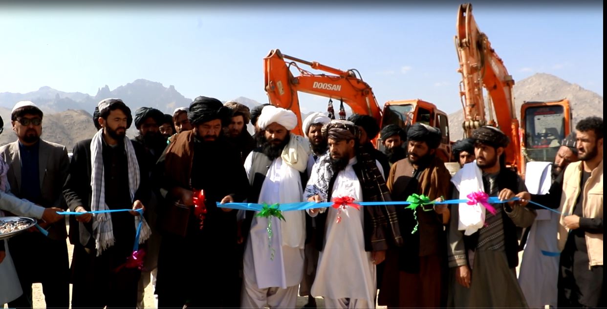 کار ترمیم سرک نیلی – گیزاب آغاز گردید