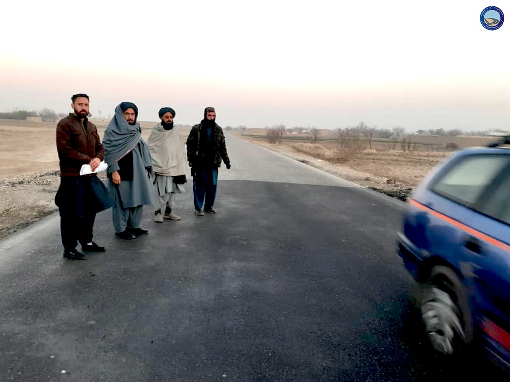 د مزار شریف – شبرغان لویې لارې د ترمیم کار بشپړ شو