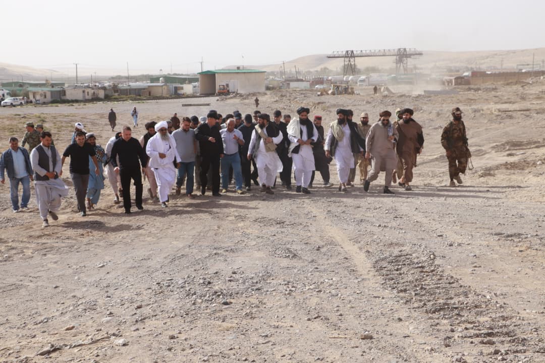 د تورغونډۍ بندر د پراختيا او تأسیساتو د رغولو عملي چارې پیل شوې