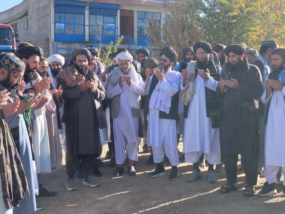 په لوګر ولایت کې د څه باندې يو میلیارده افغانیو په ارزښت د دوو پروژو چارې پیل شوې