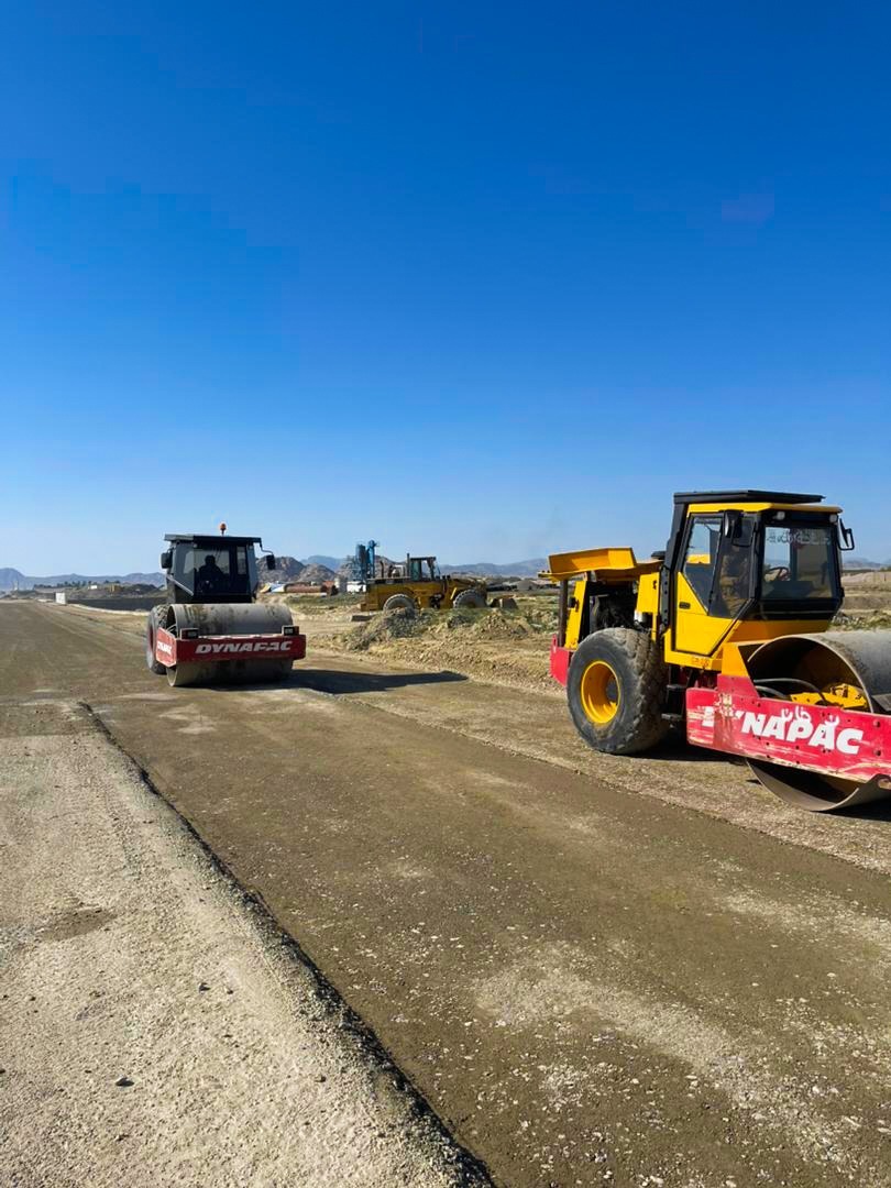 د کندهار – سپین بولدک دویم لین سړک دویم لاټ رغنیزې چارې ۹۷ سلنه بشپړې شوې دي